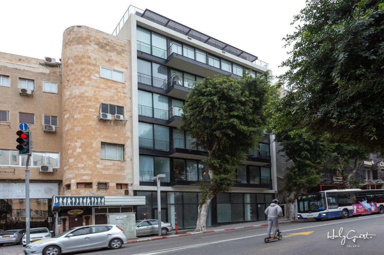 Stylish 1Br Flat For 4 Ppl In Allenby By Holyguest เทลอาวีฟ ภายนอก รูปภาพ